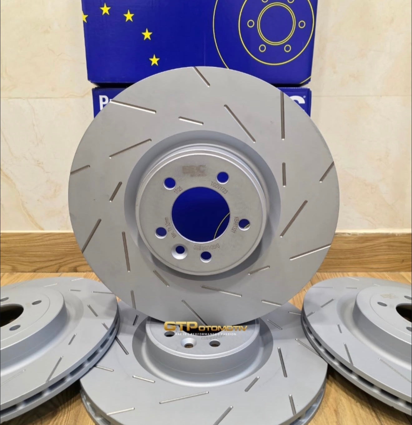 GTP Automotive Slotted Brake Rotors & Performance Brake Pads – DJ Auto Mods