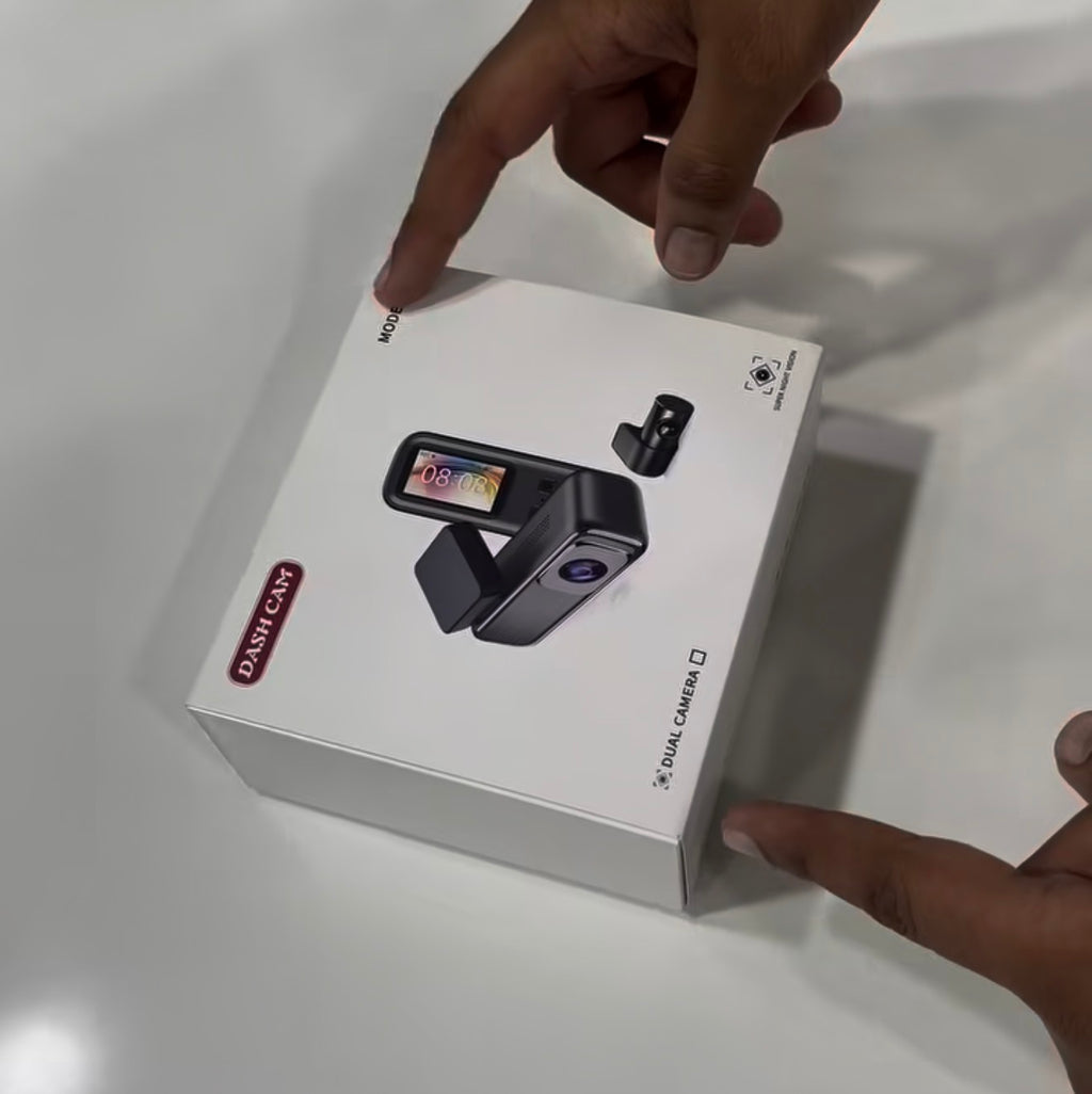 DJ Auto Mods 4K UHD Dual-Channel Dashcam