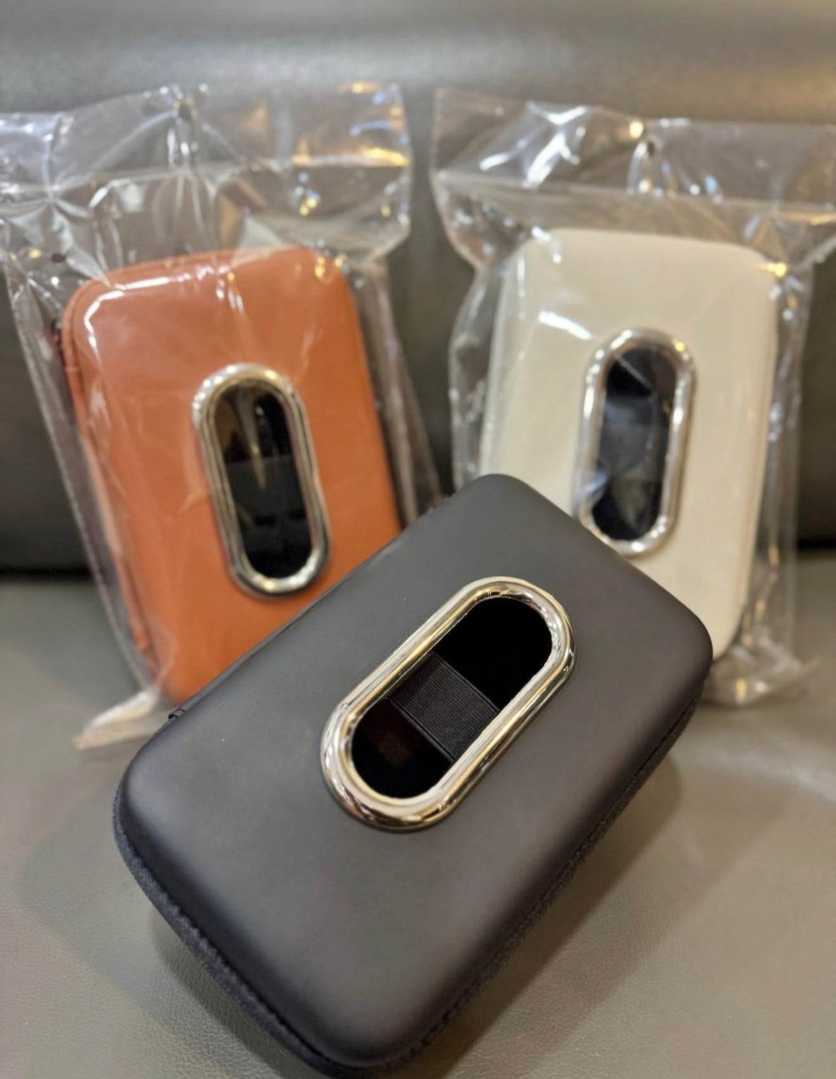 DJ Auto Mods Leather Tissue Box