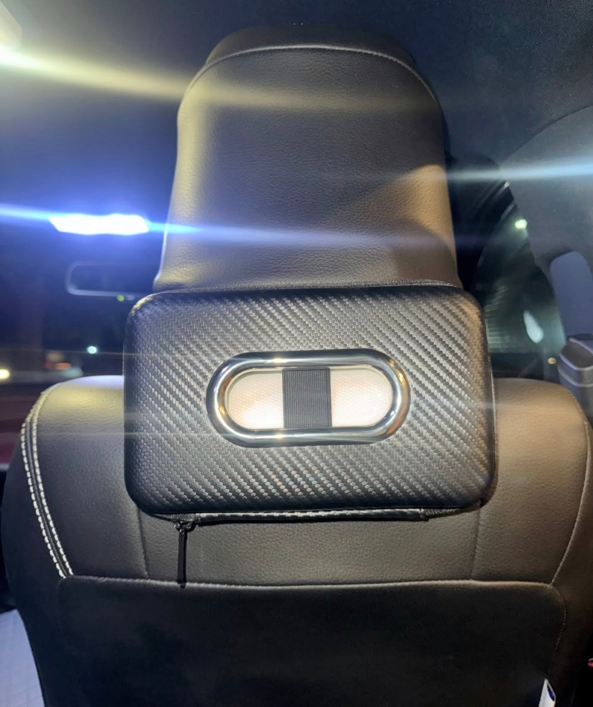 DJ Auto Mods Leather Tissue Box